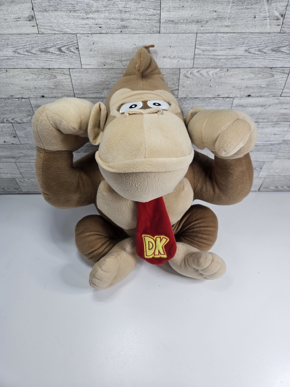 Genuine Nintendo Super Mario Donkey Kong Large Jumbo Stuffed Plush Doll 20” Tall